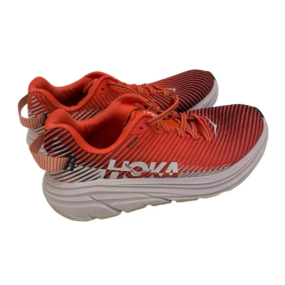 Hoka One One Rincon 2 Women's Orange Running Shoes Size 8 Lightweight